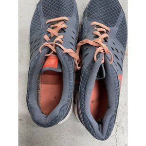 Nike Flex 2013 Run Womens Sneaker Shoes Gray Peach